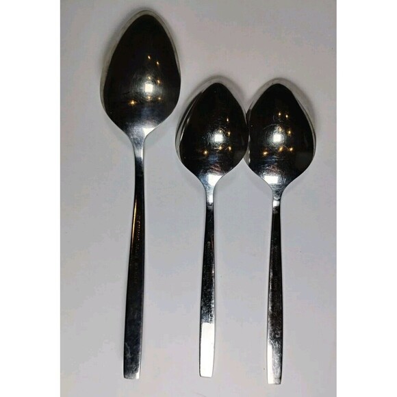 Oneida Oneidacraft Deluxe Lasting Rose 29 Forks Knives Spoons Stainless Flatware - Picture 10 of 15